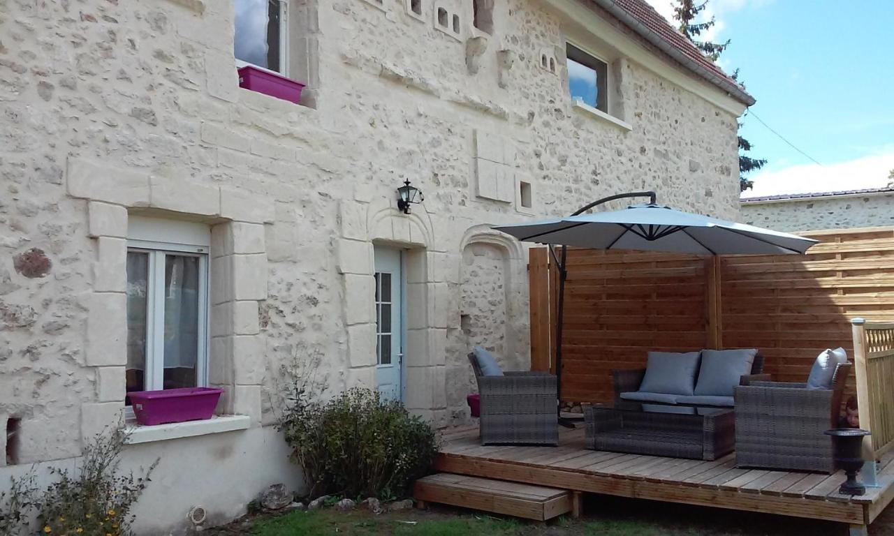 Villa Les Bories en Champagne à Montlevon Extérieur photo