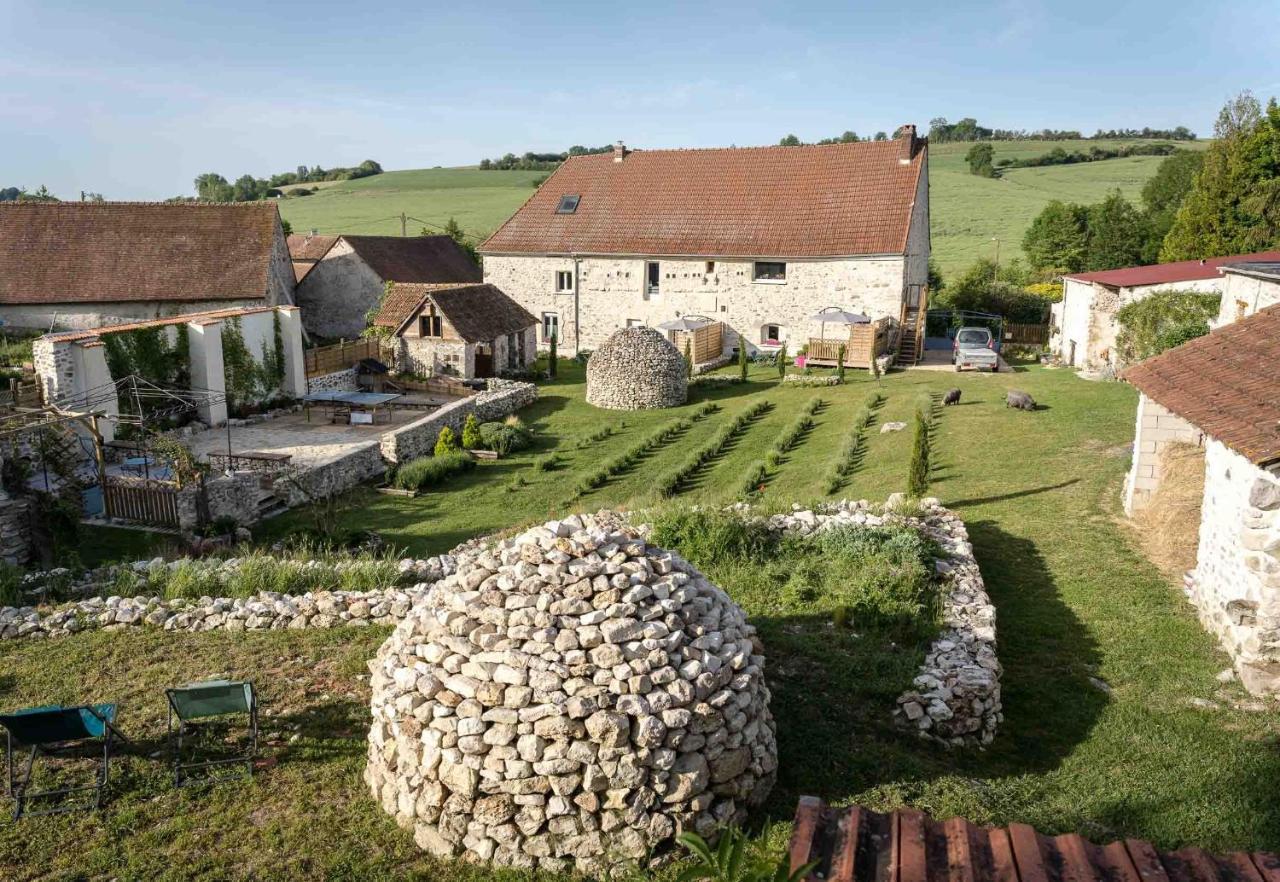 Villa Les Bories en Champagne à Montlevon Extérieur photo