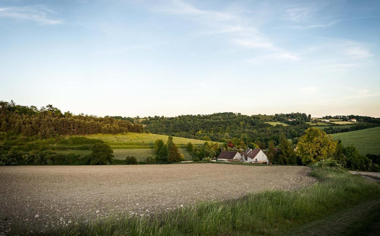 Villa Les Bories en Champagne à Montlevon Extérieur photo